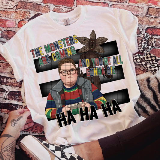 ST THE MONSTERS ARE COMING PNG DESIGN