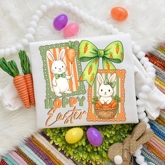 HOPPY EASTER PNG DESIGN