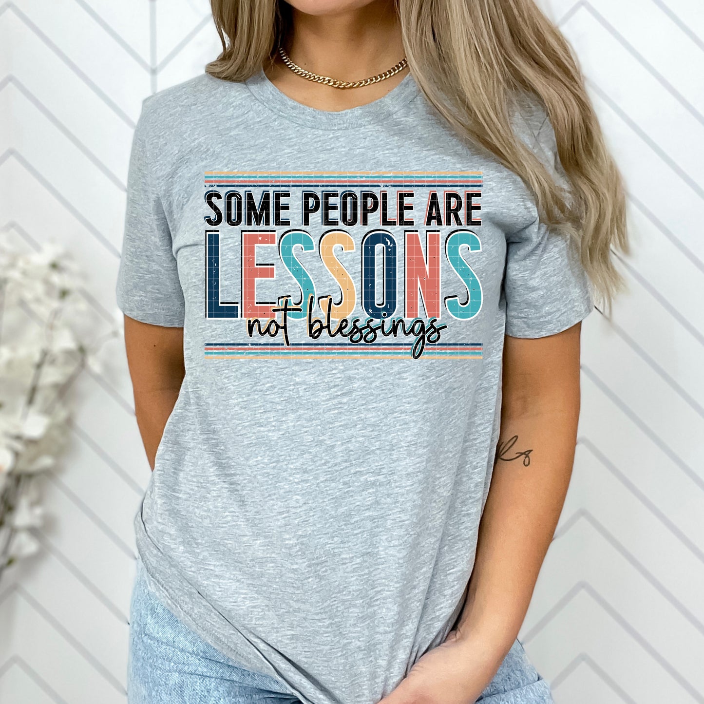 SOME PEOPLE ARE LESSONS PNG DESIGN