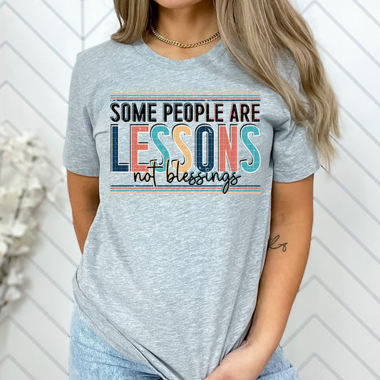 SOME PEOPLE ARE LESSONS PNG DESIGN