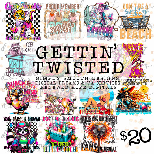 GETTING TWISTED COLLAB W/ RENEWED HOPE DIGITALS & SIMPLY SMOOTH DESIGNS