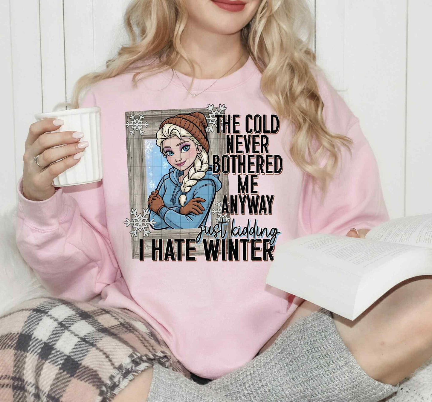 I HATE WINTER PNG DESIGN