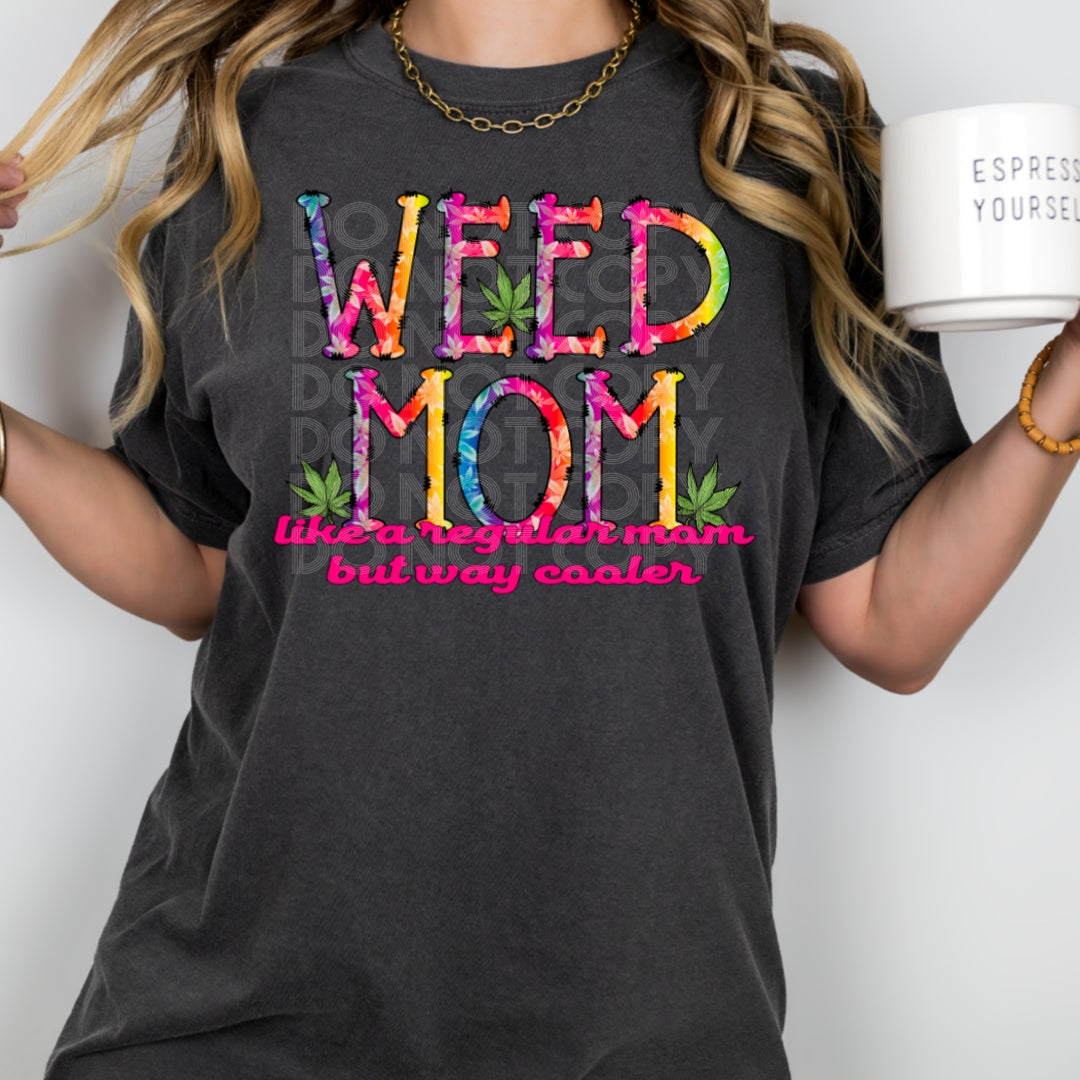 WEED MOM PNG DESIGN