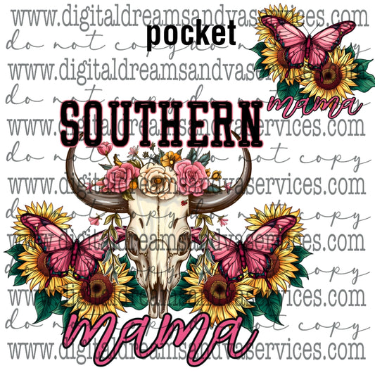 SOUTHERN MAMA PNG DESIGN