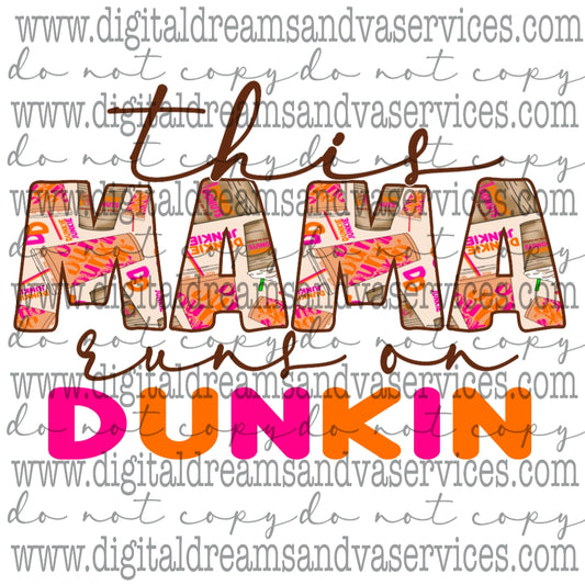 THIS MAMA RUNS ON PNG DESIGN