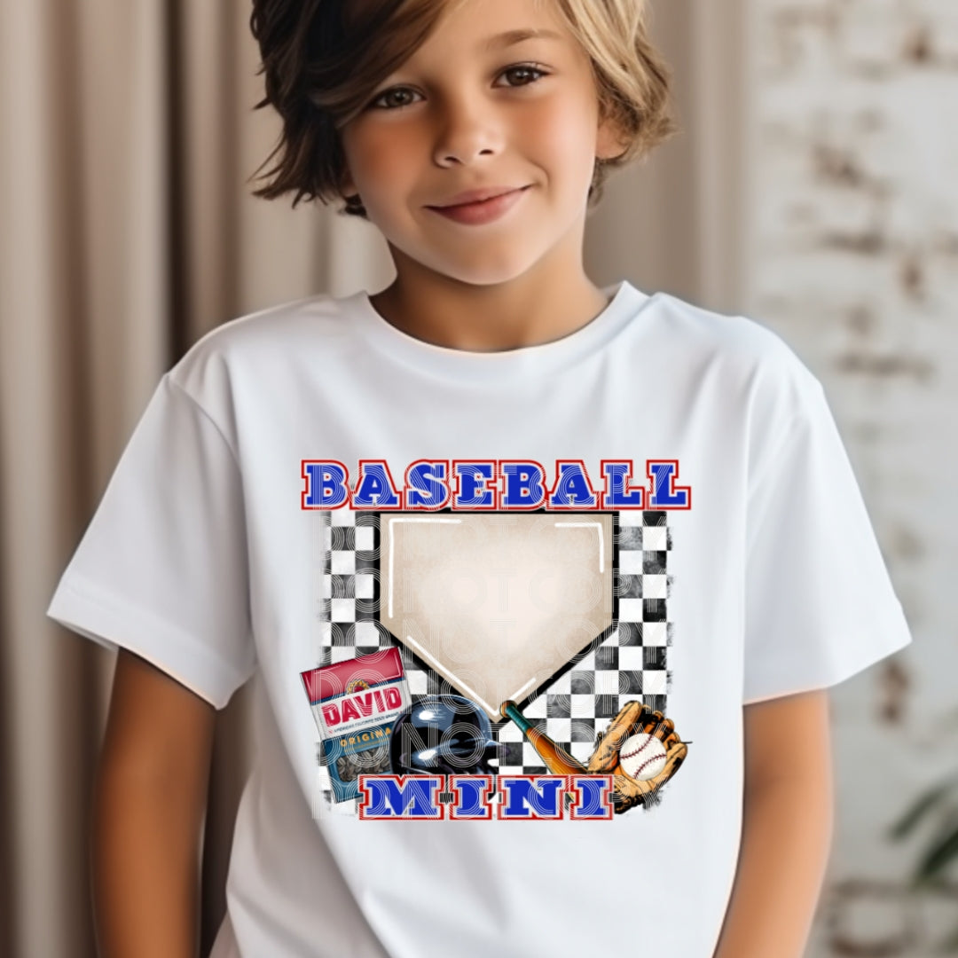 BASEBALL MINI PNG DESIGN