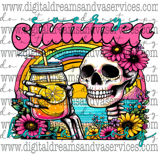 EVERY SUMMER HAS A STORY PNG DESIGN