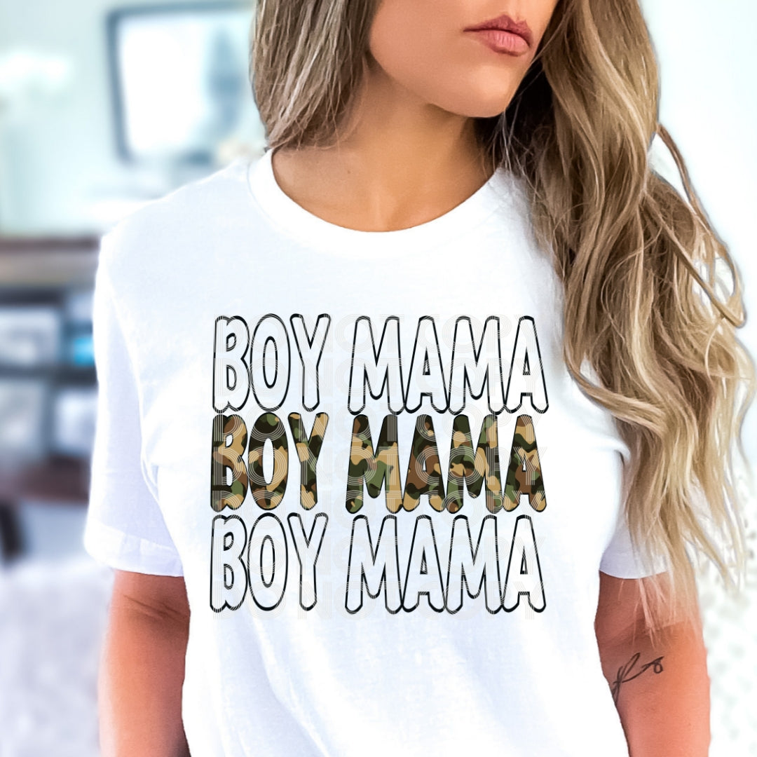 BOY MAMA PNG DESIGN