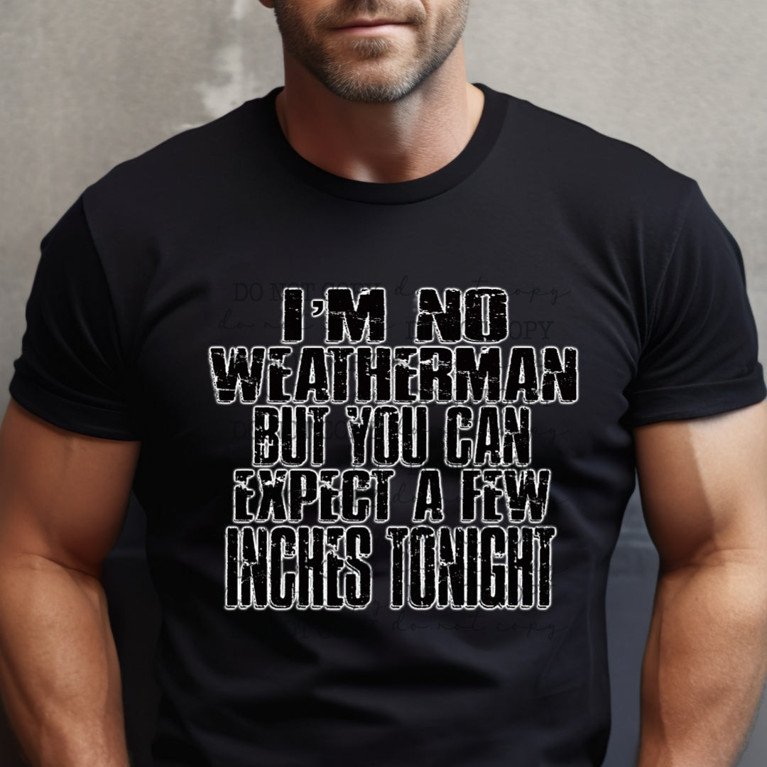 I'M NO WEATHERMAN PNG DESIGN