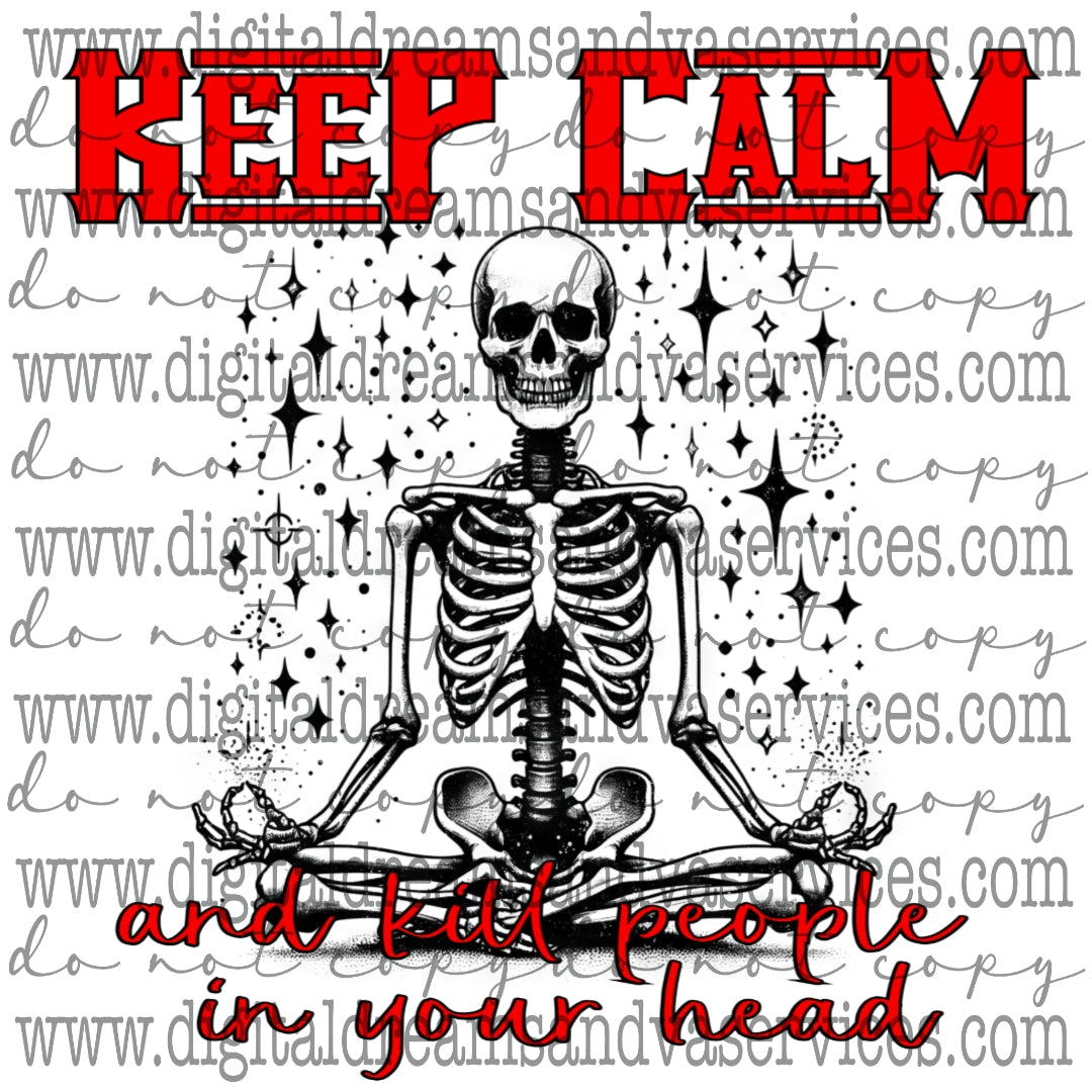 KEEP CALM PNG DESIGN