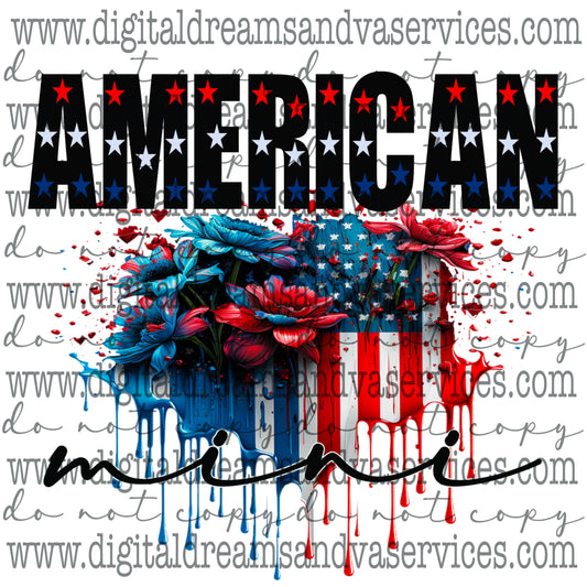 AMERICAN MINI PNG DESIGN