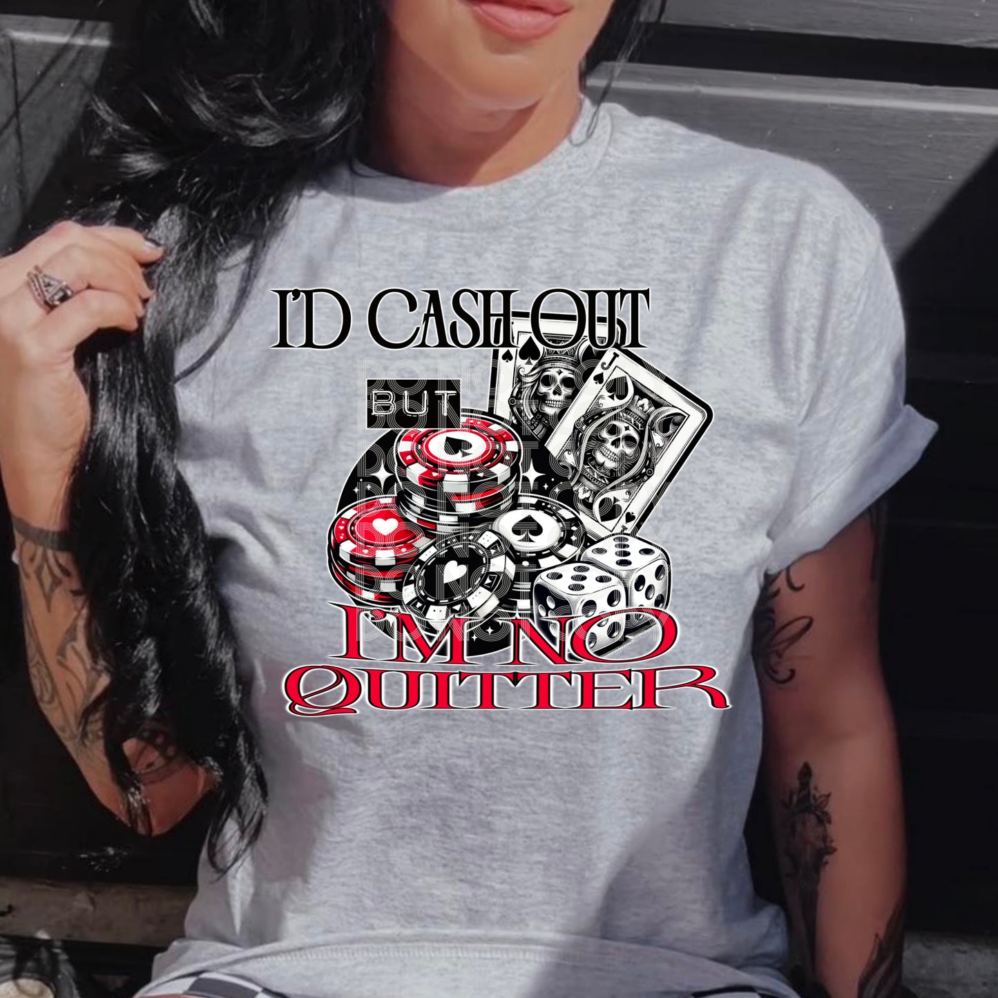 I'D CASH OUT PNG DESIGN