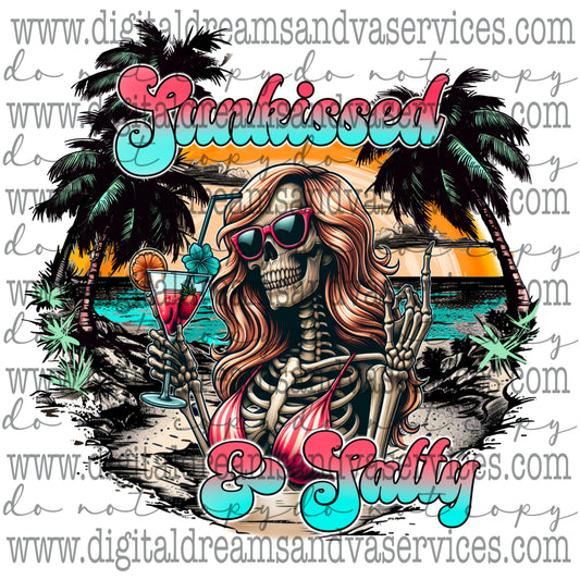 SUNKISSED & SALTY PNG DESIGN