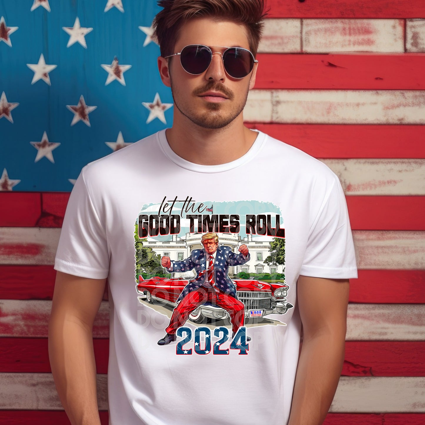 LET THE GOOD TIMES ROLL PNG DESIGN