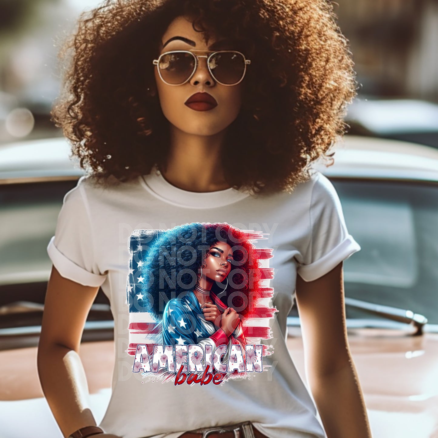 AMERICAN BABE PNG DESIGN