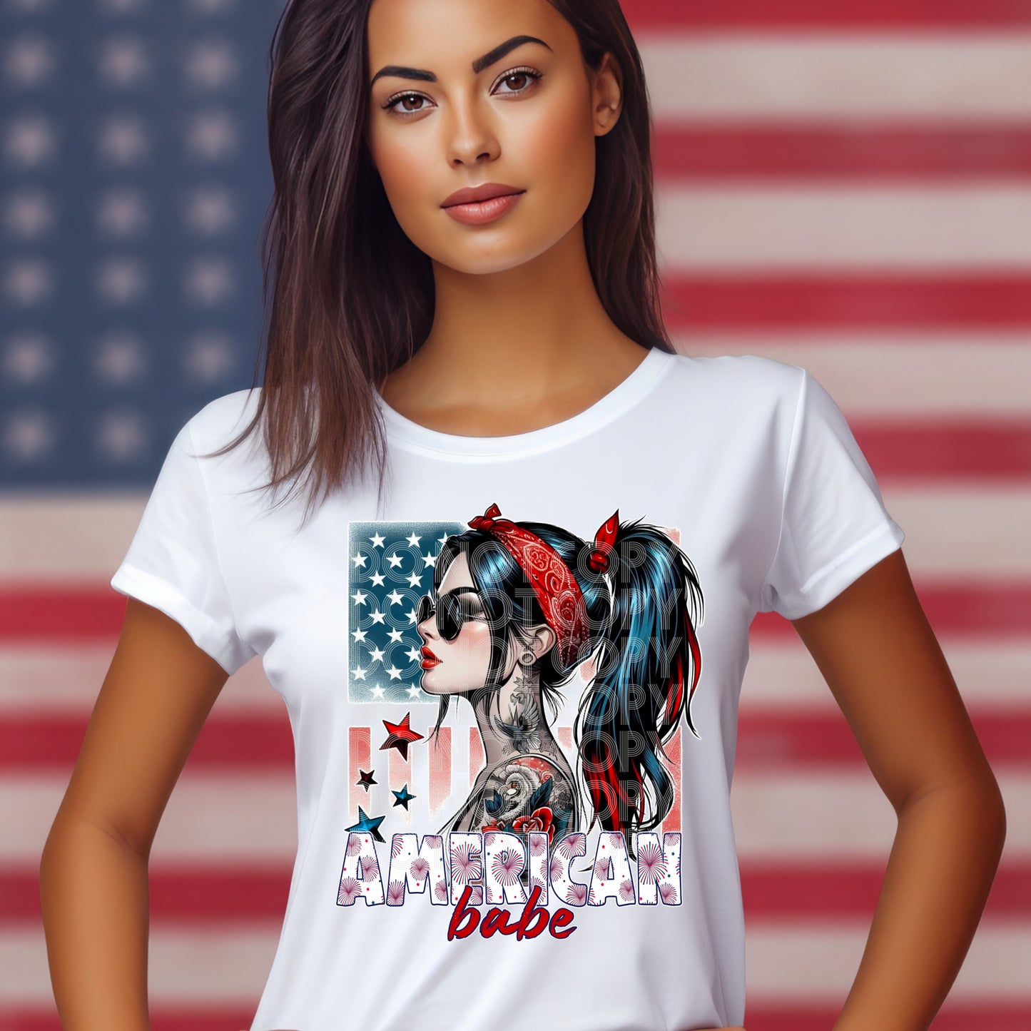 AMERICAN BABE PNG DESIGN