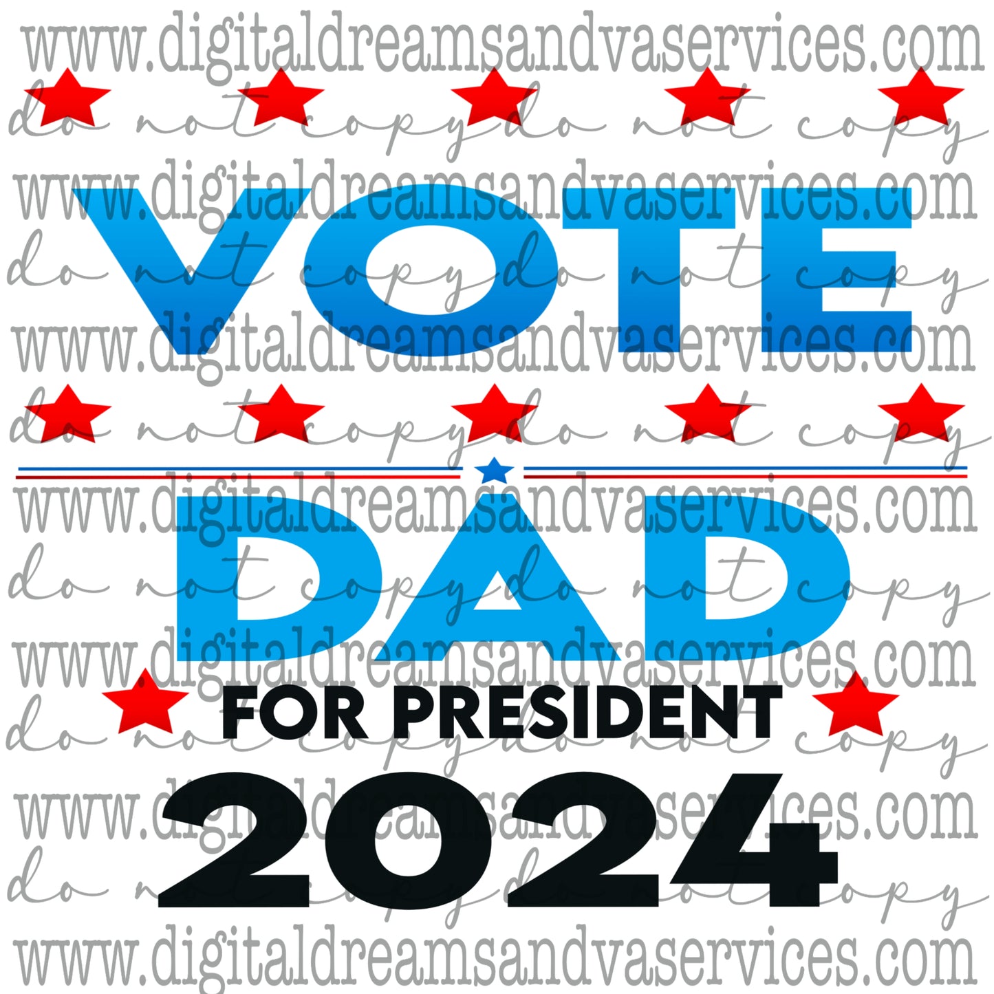 VOTE DAD PNG DESIGN