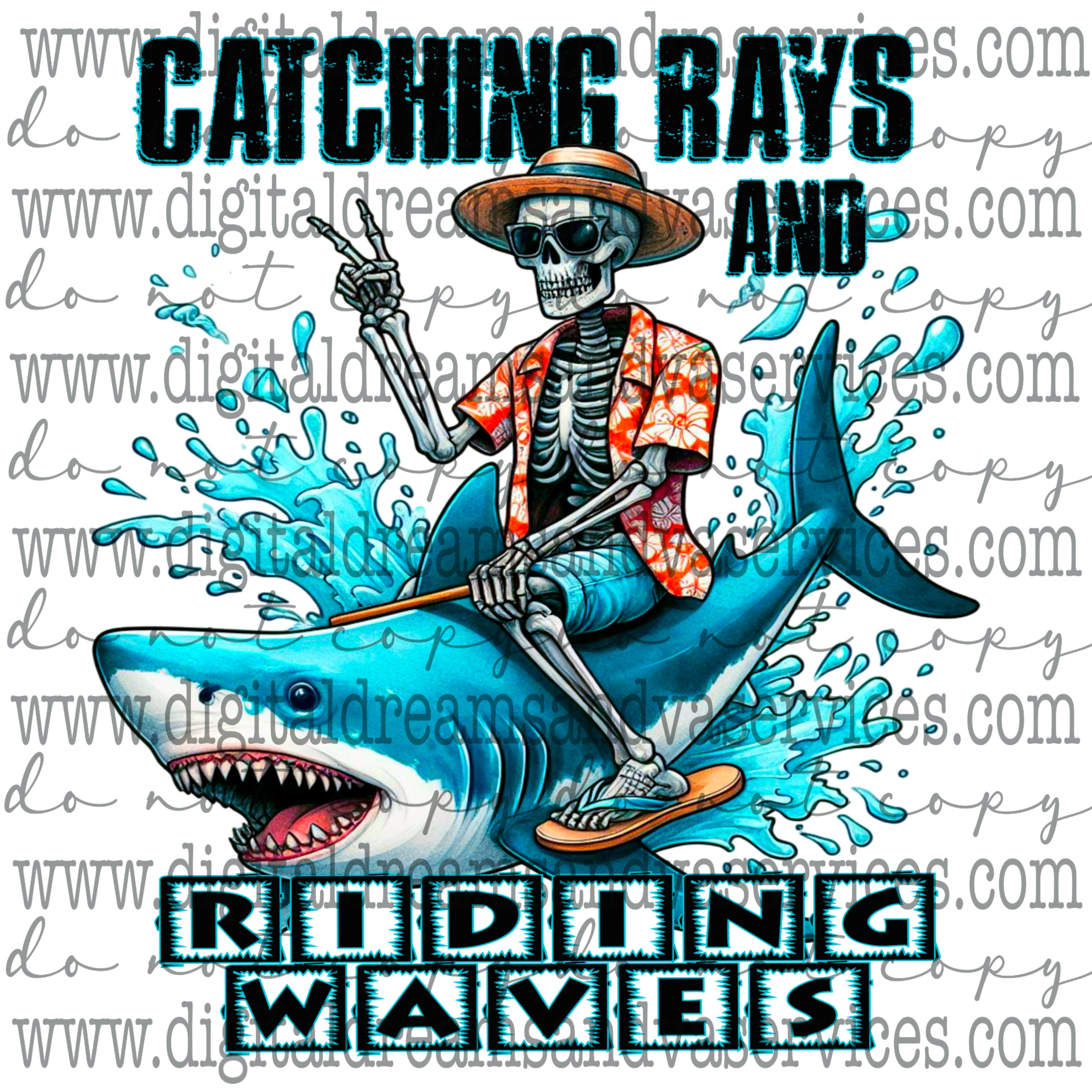 CATCHING RAYS AND RIDING WAVES PNG DESIGN – Digital Dreams And VA Services