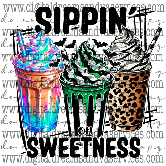 SIPPIN' ON SWEETNESS PNG DESIGN