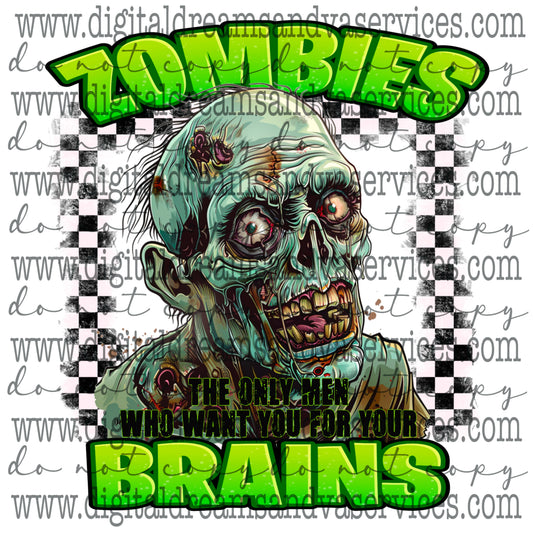 ZOMBIES PNG DESIGN