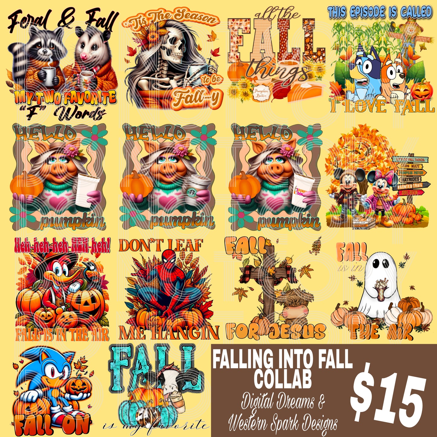 FALLING INTO FALL COLLAB W/ WESTERN SPARK DESIGNS