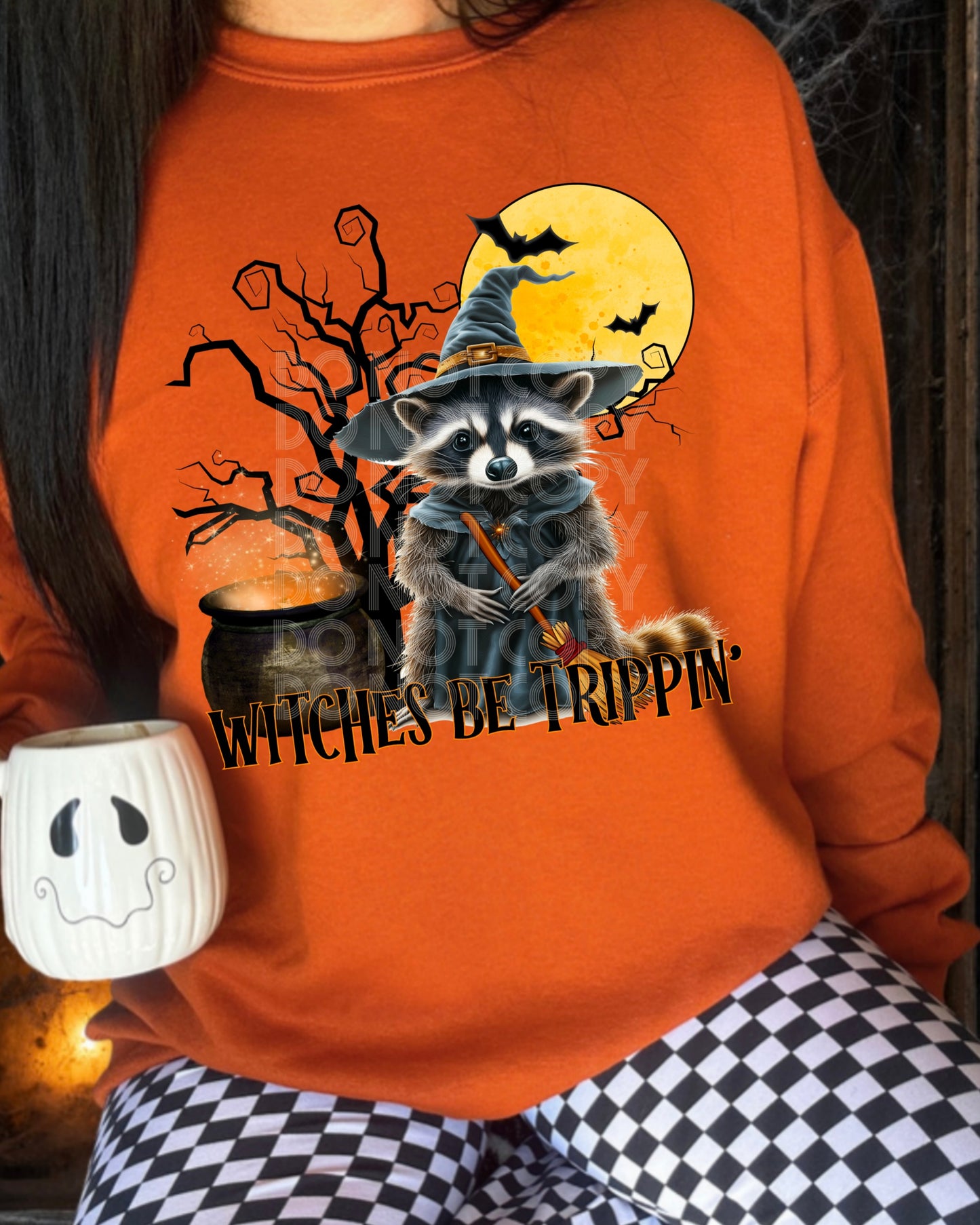 WITCHES BE TRIPPIN PNG DESIGN