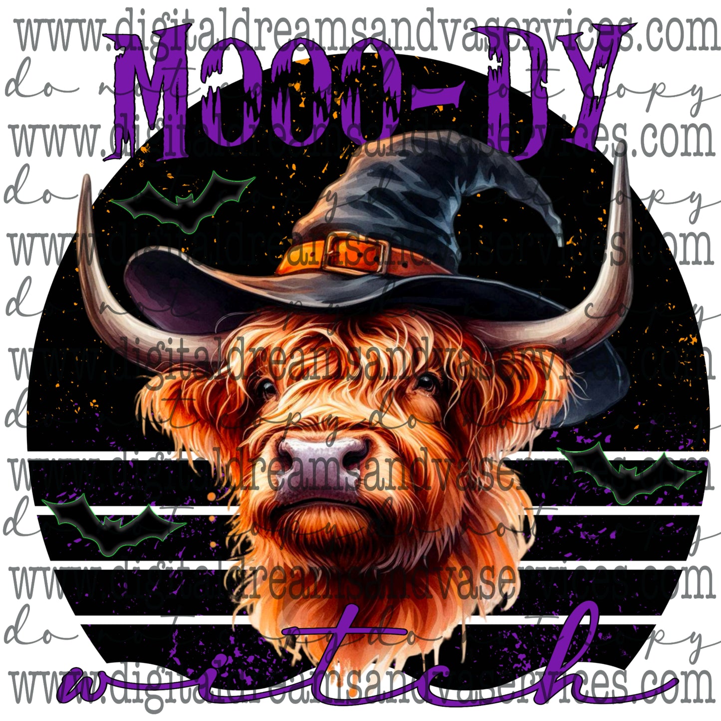 MOOO-DY WITCH PNG DESIGN