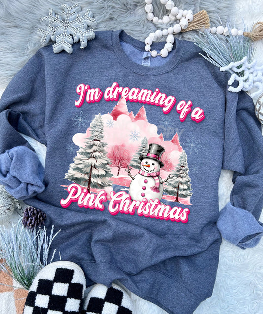 PINK CHRISTMAS PNG DESIGN