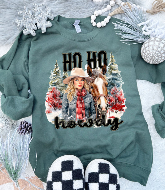 HO HO HOWDY PNG DESIGN