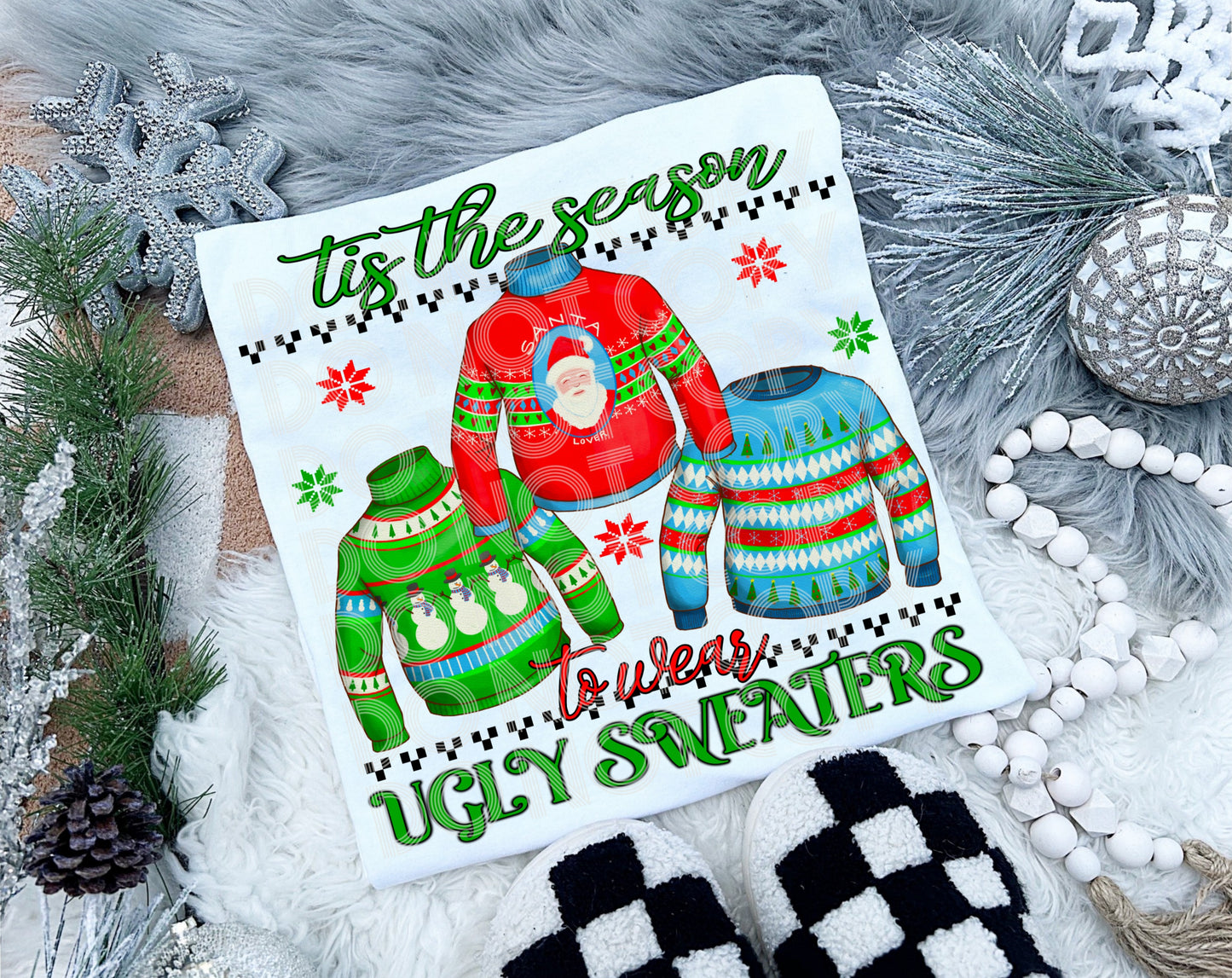 UGLY SWEATERS PNG DESIGN