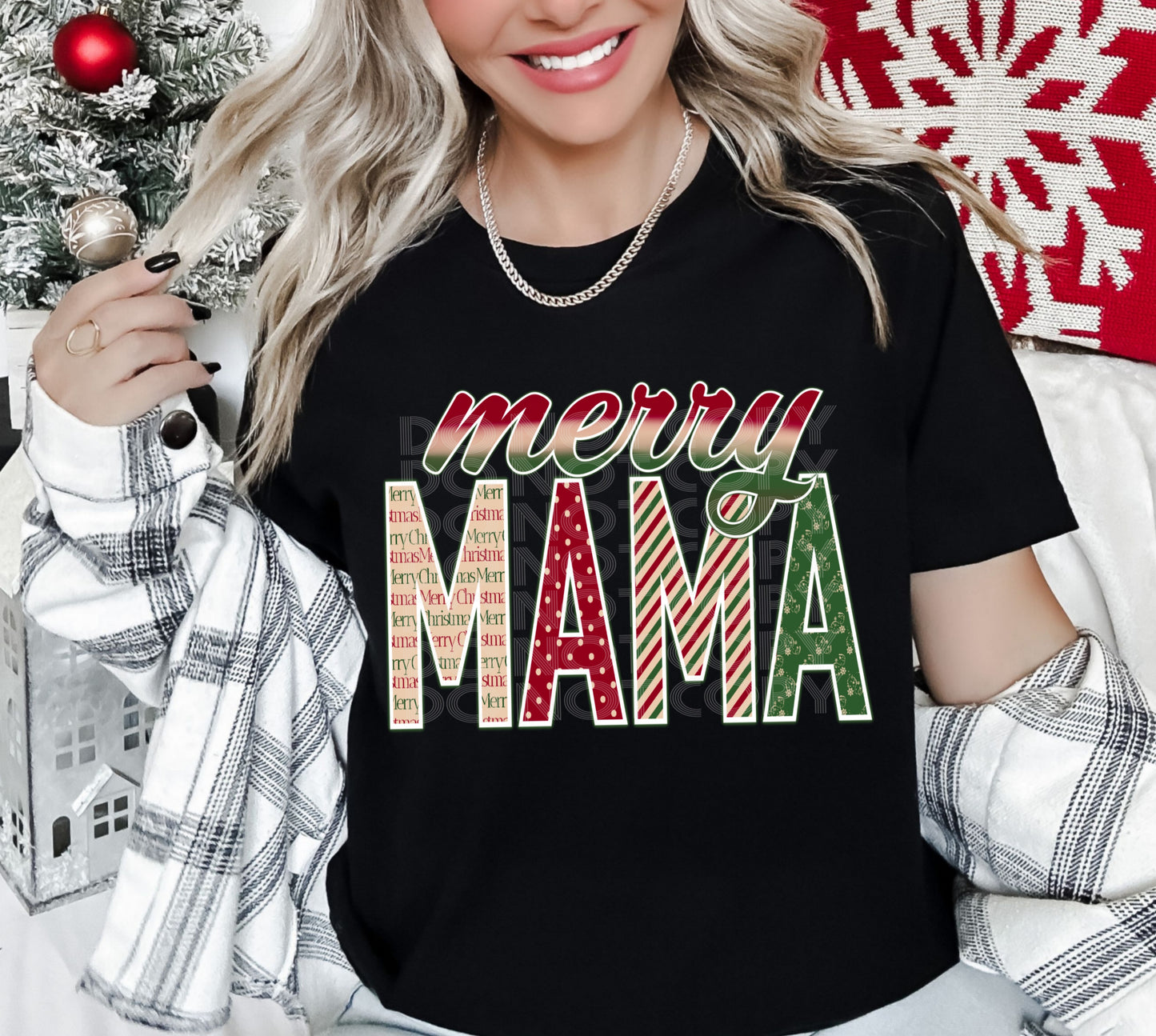 MERRY MAMA & MINI SET PNG DESIGN