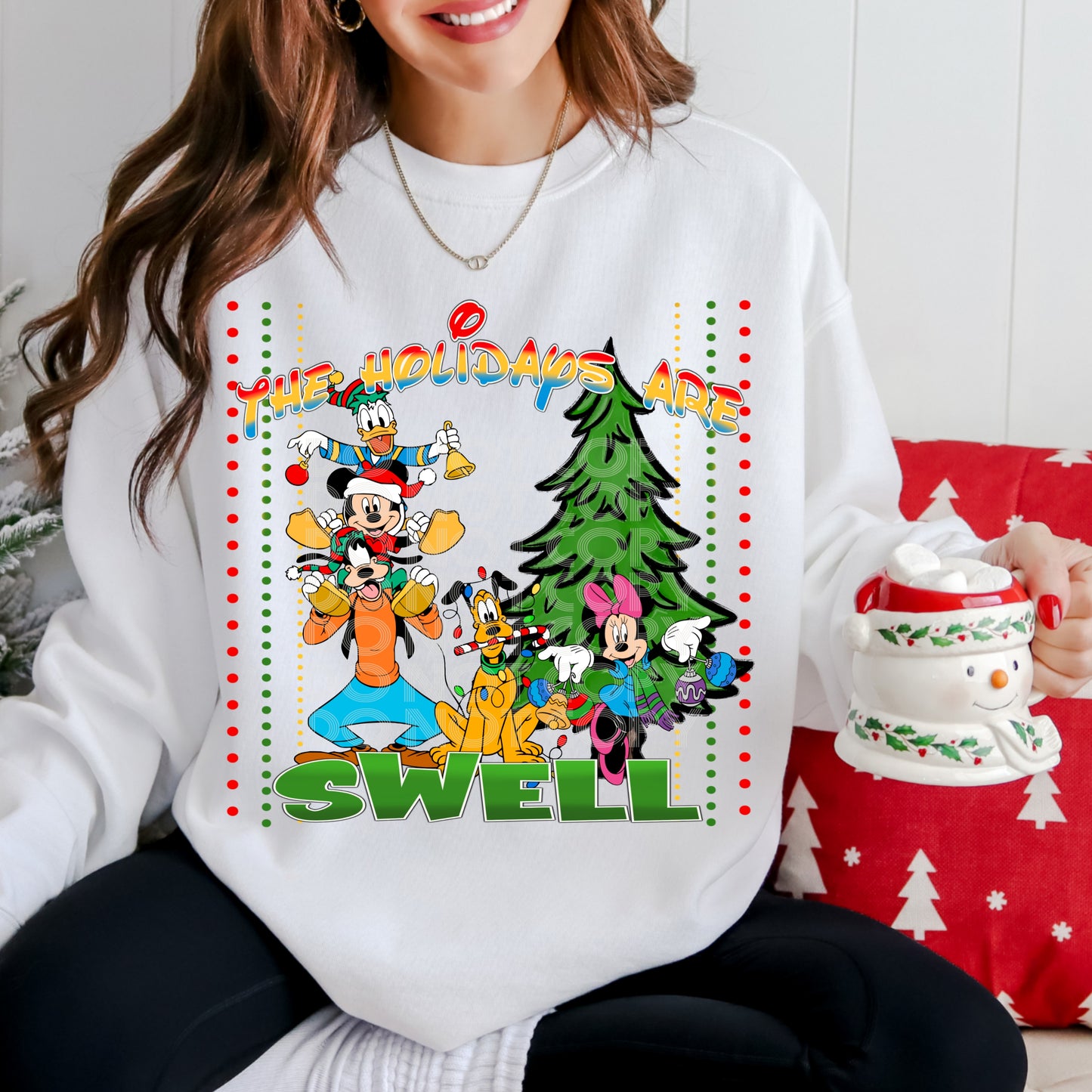 THE HOLIDAYS ARE SWELL PNG DESIGN