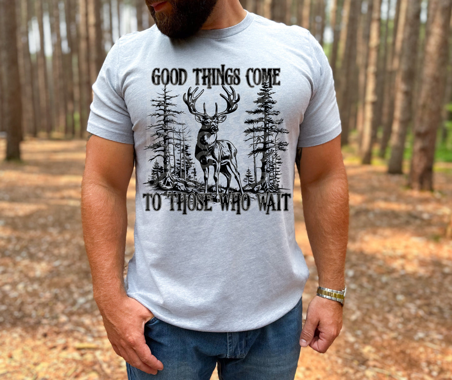 GOOD THINGS COME PNG DESIGN