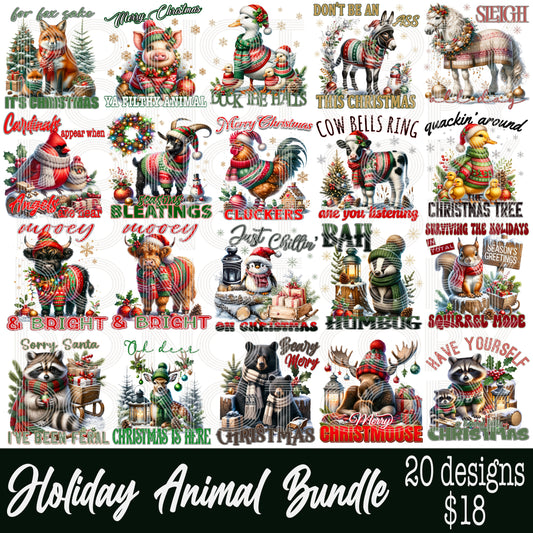 HOLIDAY ANIMAL SOLO BUNDLE