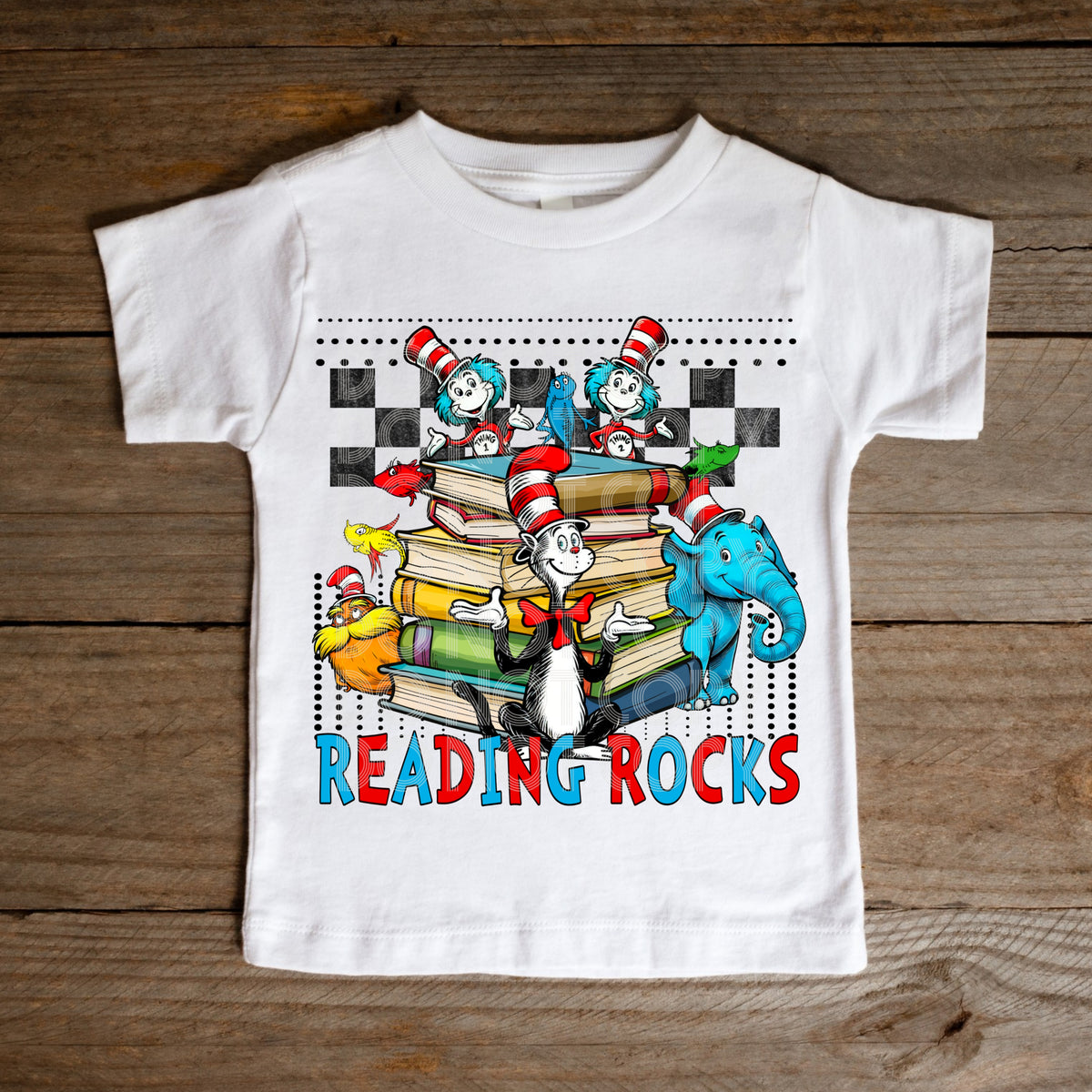 READING ROCKS PNG DESIGN