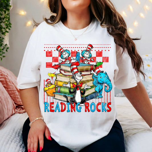 READING ROCKS PNG DESIGN