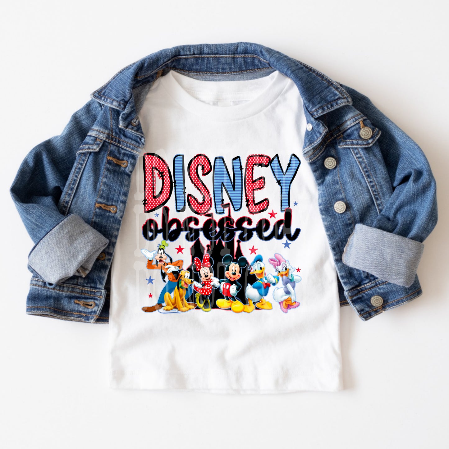 DISNEY OBSESSED PNG DESIGN