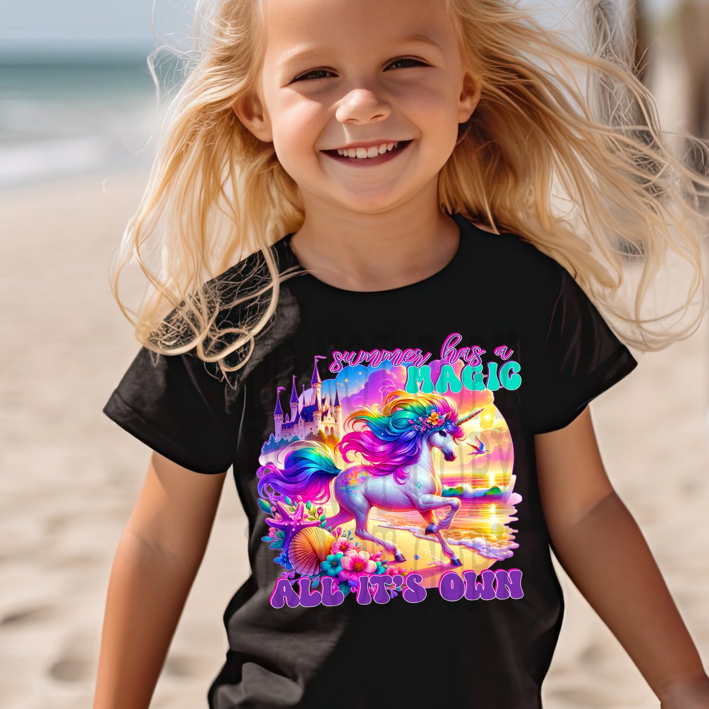 SUMMER HAS A MAGIC PNG DESIGN