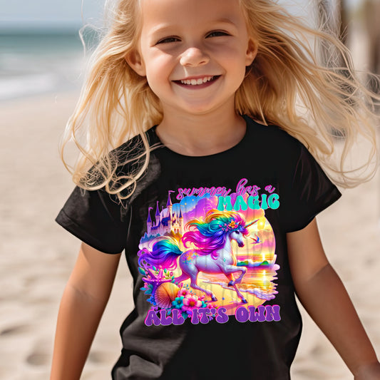 SUMMER HAS A MAGIC PNG DESIGN