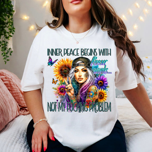INNER PEACE PNG DESIGN