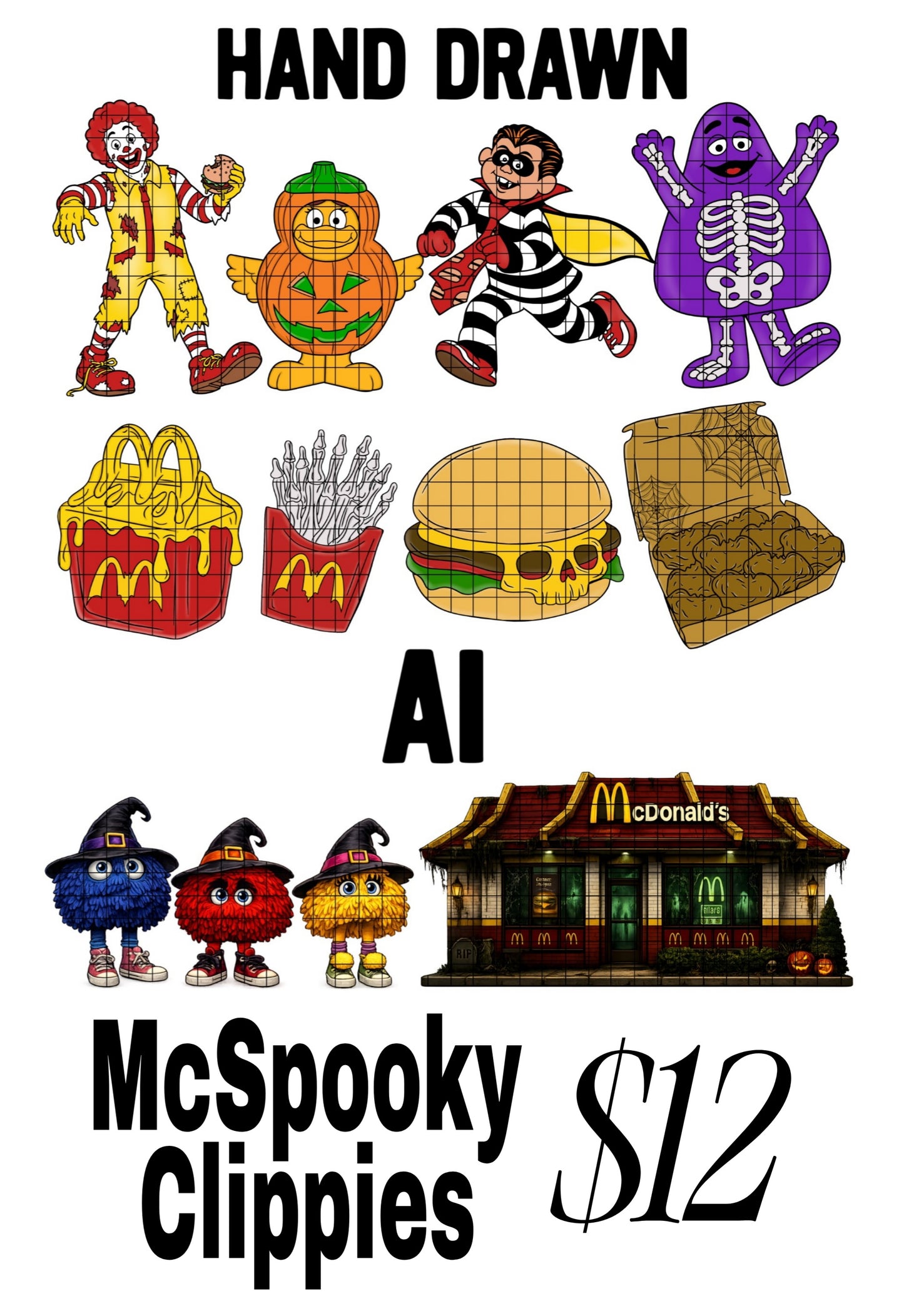 🍟McSPOOKY CLIPPIES🍟