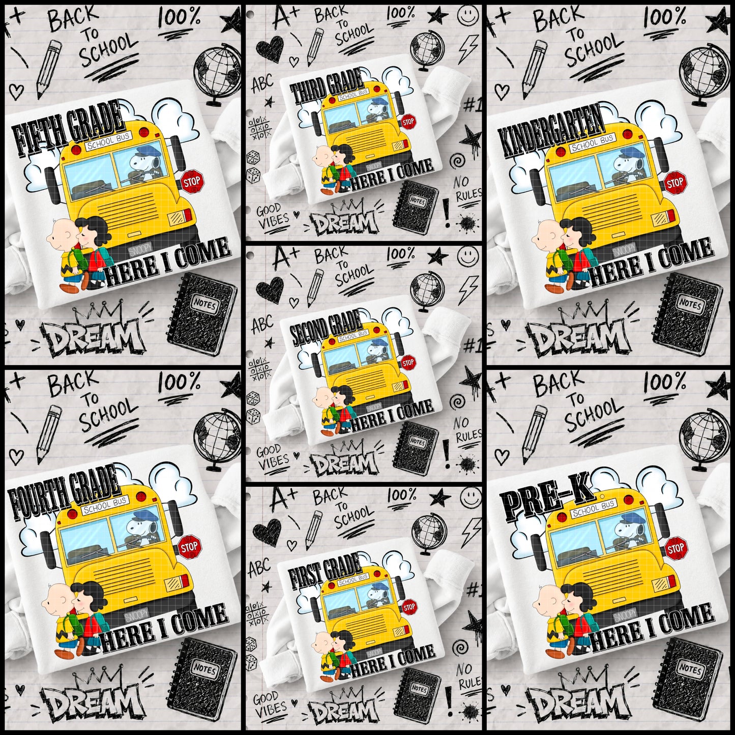 GRADES - HERE I COME PNG DESIGNS