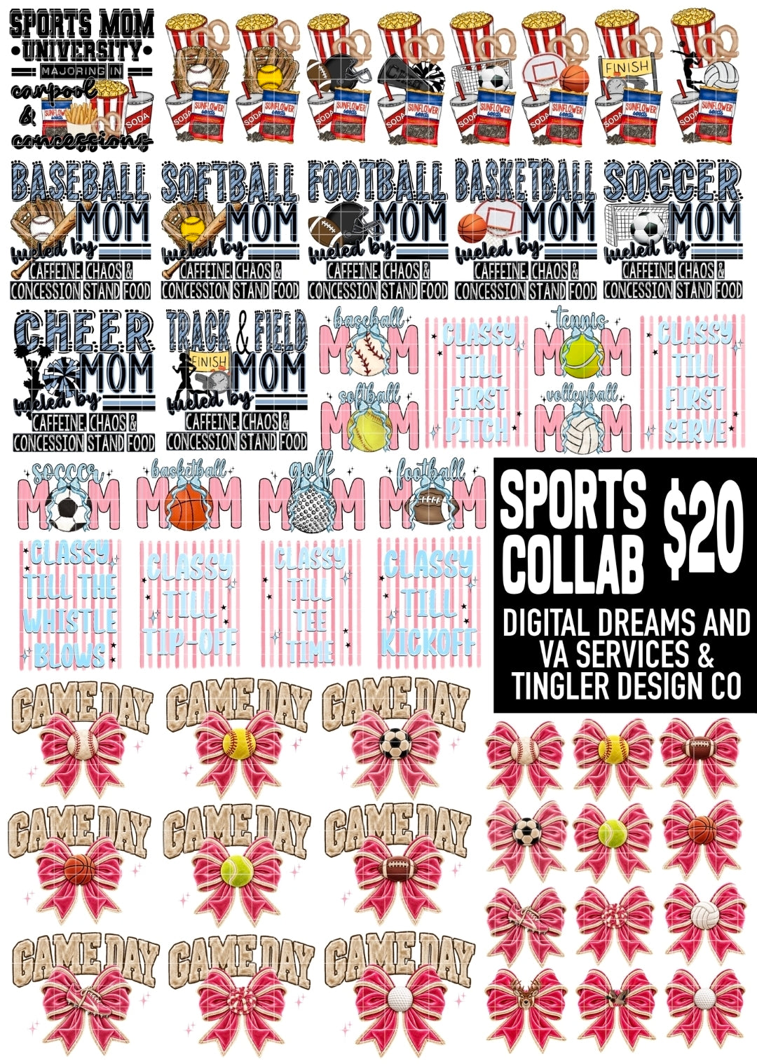 SPORTS COLLAB W/ TINGLER DESIGN CO