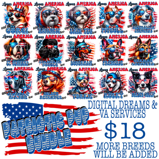 PATRIOTIC PUPS SOLO BUNDLE