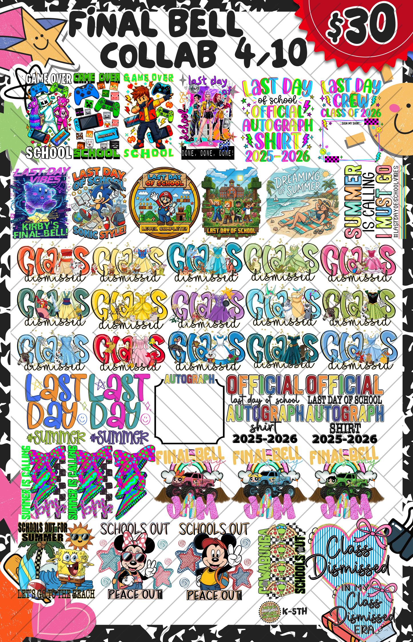 FINAL BELL BASH COLLAB FT 5AMAZING DESIGNERS