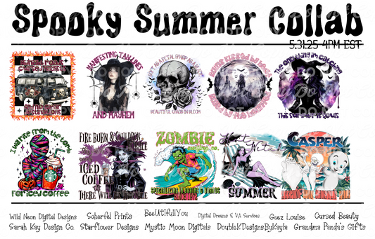 SPOOKY SUMMER COLLAB FT 11 DESIGNERS