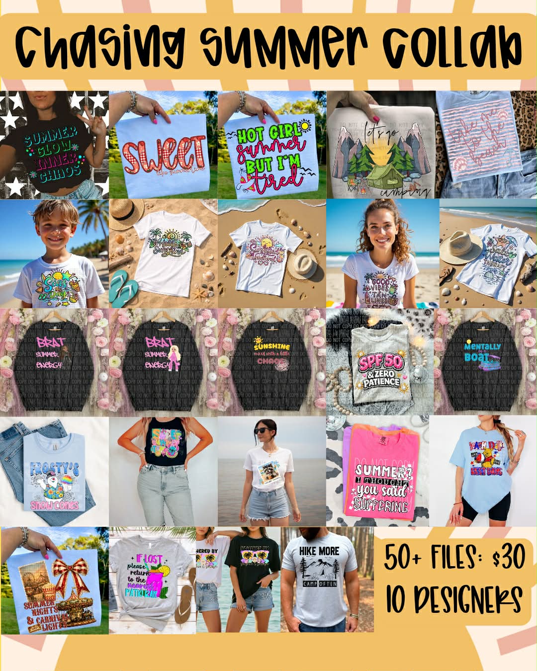 CHASING SUMMER COLLAB FT 10 AMAZING DESIGNERS
